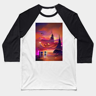 ALLOWEEN PAGODA Baseball T-Shirt